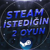 STEAM İSTEDİĞİNİZ 2 ADET OYUN + 7/24 DESTEK