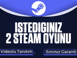 ✅ İstediğiniz 2 Oyun [GARANTİ + SORUNSUZ] ✅