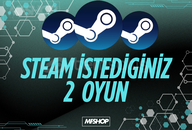 Steam – İstediğiniz 2 Oyun
