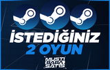 ⭐Steam İstediğiniz 2 Oyun + Garanti⭐