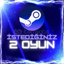 Steam İstediğiniz 2 Oyun + Garanti⚡Destek ⚡