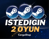 ⭐Steam İstediğiniz 2 Oyun [Sınırsız Garanti]⭐