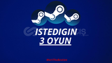 ⭐ [STEAM] İstediğiniz 3 Oyun + GARANTI