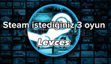 ⭐Steam İstediğiniz 3 Oyun [Garanti]⭐