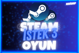 ⭐️STEAM İstediğiniz 3 Oyun + Garanti & Destek⭐️