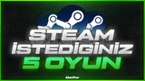 ⭐İstediğiniz 5 Oyun + Garanti & Destek⭐