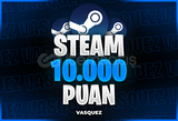 ⭐[KALİTELİ] 10.000 Steam Puanı ⭐