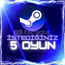 Steam İstediğiniz 5 Oyun 
