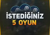 steam istediğiniz 5 oyun