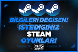Steam İstediğiniz Oyun Bilgileri Değişen!