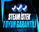 STEAM İSTEDİĞİNİZ OYUN + GARANTİ [EN UCUZU]