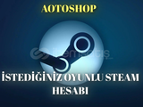 Steam İstediğiniz Oyunlu Hesap