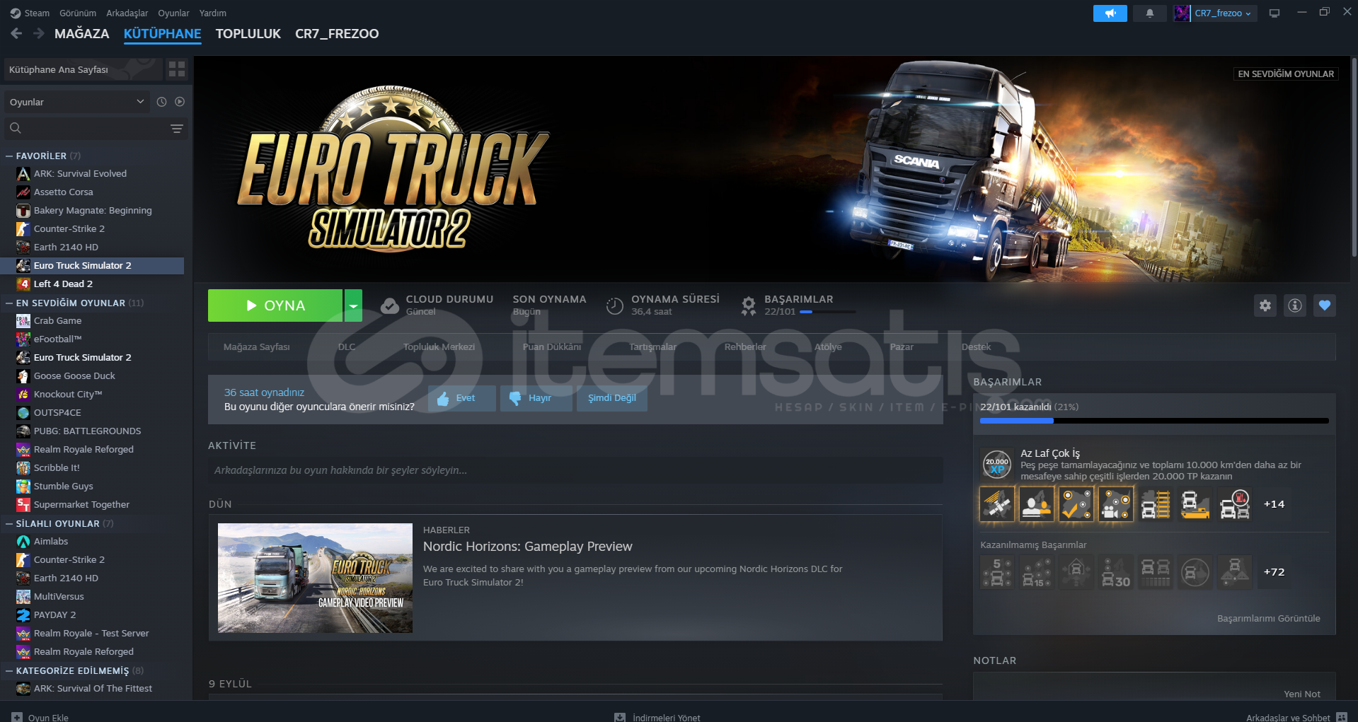 STEAM KENDİ HESABIM STEAM KENDİ HESABIM