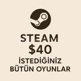 Steam Kendi Hesabınıza İstediğiniz 40$ Oyun