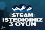 Steam Kütüphanenize İstediğiniz Üç Oyun