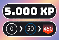 ⭐️【STEAM LEVEL】⭐️ ㅤ50 SET ✅ 5.000 XP