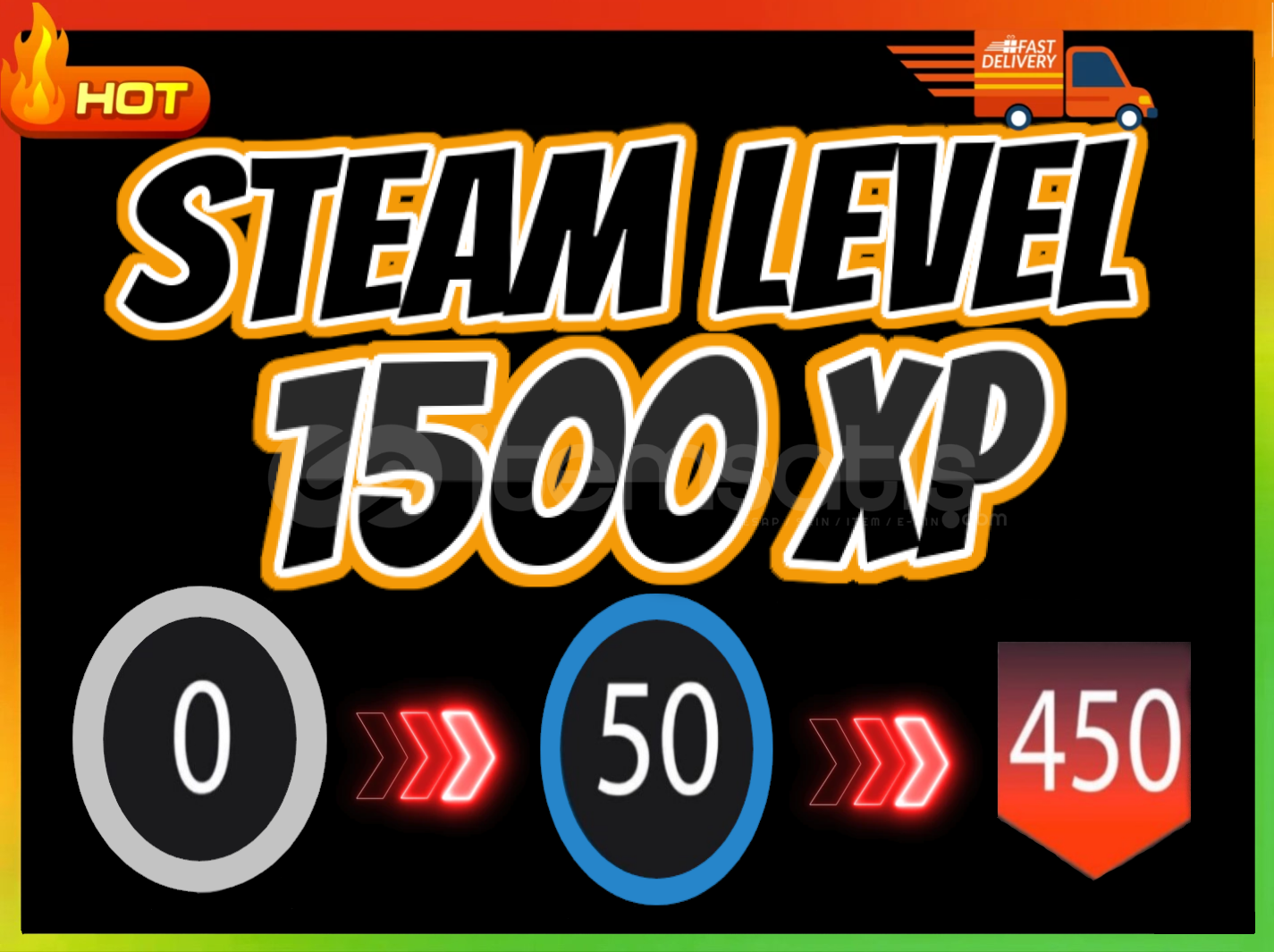 ⚡Steam Level Boost 15 Set 1500XP⚡ ⚡Steam Level Boost 15 Set 1500XP⚡