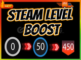 Steam Level Boost 300 Set 30000XP