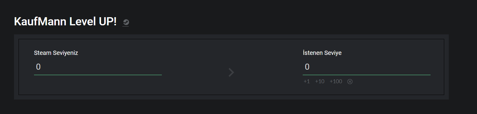 Steam LEVEL UP 971138 temsat steam-level-up-971138-temsat