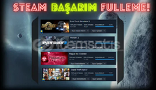 Steam Oyun Başarım bitirme
