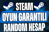 Steam oyun garantili random hesap