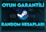 KALİTELİ OYUN GARANTİL STEAM İ RANDOM HESAP