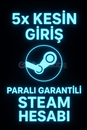 STEAM PARALI OYUNLU GARANTİ RANDOM 
