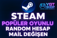 ⭐️STEAM Popüler Oyun Garantili Random Hesap⭐️ 