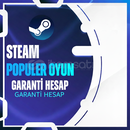 ⭐STEAM POPULER OYUN GARANTİLİ HESAP