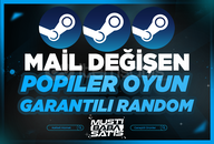 Steam Popüler Oyun Garantili Random Hesaplar