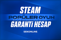 ⭐ STEAM POPÜLER OYUN RANDOM HESAP⭐