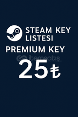 Steam Premium Oyun Listeli Key!!!