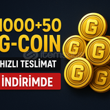 STEAM PUBG 1000+50 G-COİN