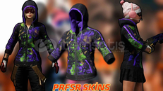 STEAM PUBG NEON DECO HOODİE