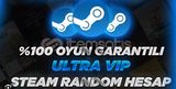 Steam Random Hesap En az 10 0yun Çıkabilir