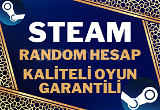 Steam Random Hesap/ Popüler Oyunlar Garantili