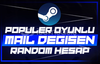 Steam Random Hesap [UYGUN FİYAT]