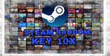 ⭐STEAM RANDOM KEY 10X ⭐ YILBAŞINA ÖZEL ⭐