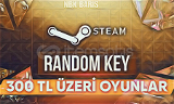 Steam Random Key 300 Lira Üstü Oyun