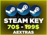 STEAM RANDOM KEY 70-199$ - OTO TESLİMAT