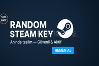 ⭐️ Steam Random key | Anında teslim & Aktif ⭐️