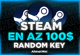 Steam Random Key En Az 100$ Dolar