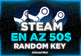 Steam Random Key En Az 50$ Dolar