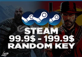 STEAM RANDOM KEY EN AZ 99$ KEY EN ÇOK 199$