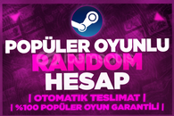 ⭐Steam Random Premium Hesap⭐