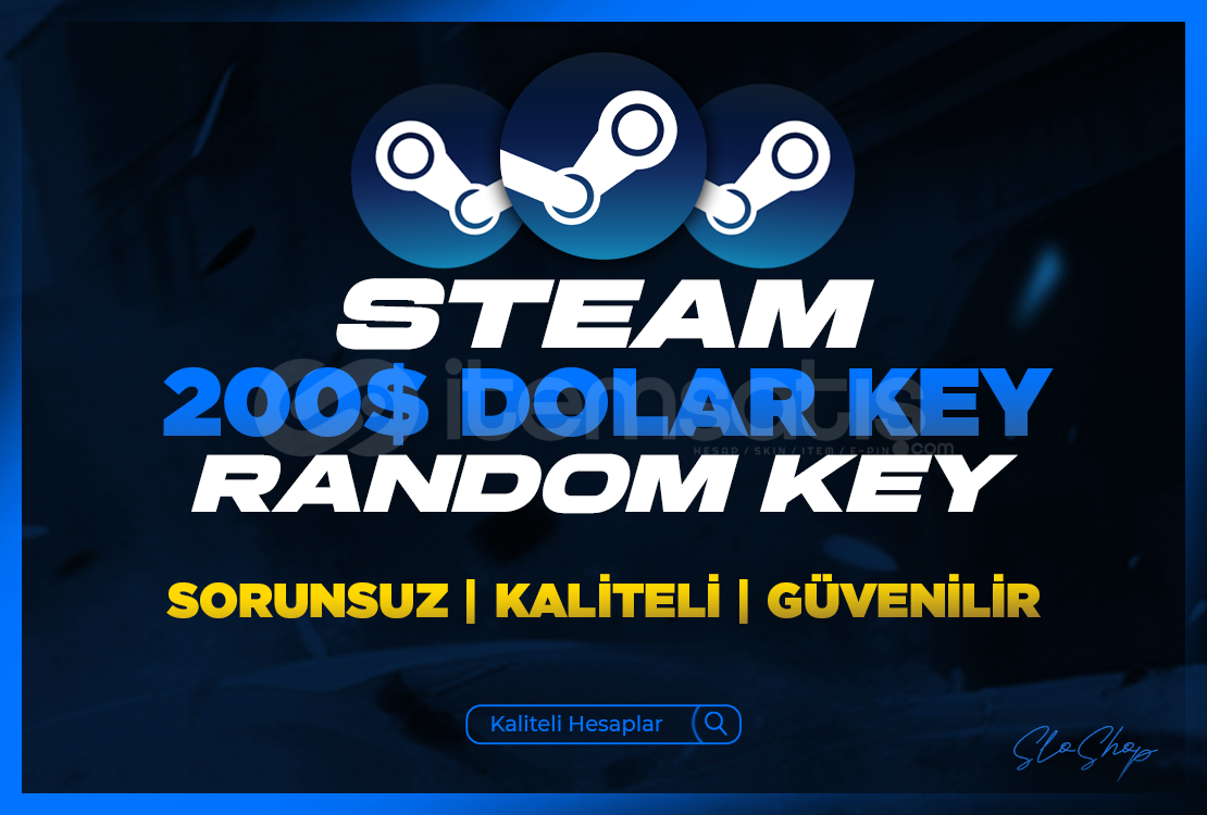 ⭐STEAM RONDOM KEY 200$ (7000₺) | HIZLI TESLİMAT⭐ ⭐STEAM RONDOM KEY 200$ (7000₺) | HIZLI TESLİMAT⭐
