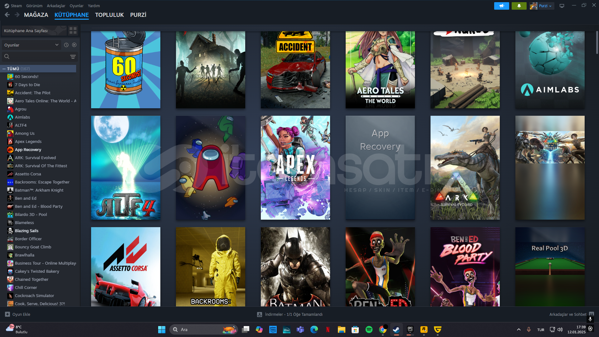 STEAM SATILIK HESAP 4.2 YILLIK 28000TL STEAM SATILIK HESAP 4.2 YILLIK 28000TL