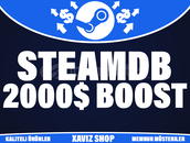 Steam SteamDB +2000$ Hesap Değeri Yükseltme