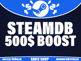 Steam SteamDB +500$ Hesap Değeri Yükseltme