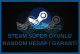 ✔ STEAM SÜPER OYUNLU RANDOM HESAP / GARANTİ ✔